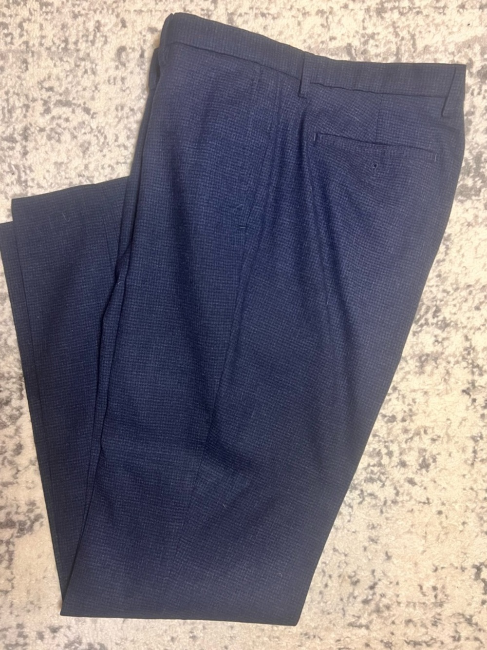 Banana Republic Slim Fit Navy Dress Pants